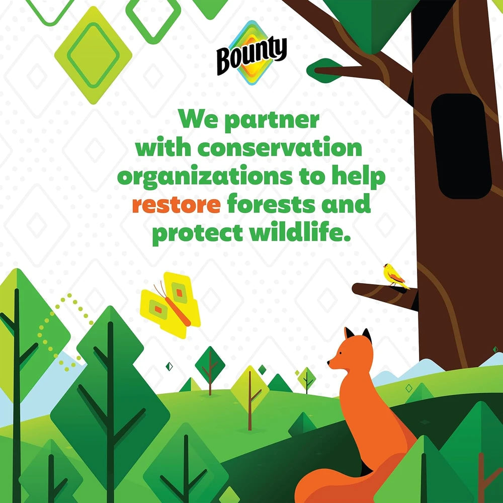 Bounty Quick-Size White Paper Towels