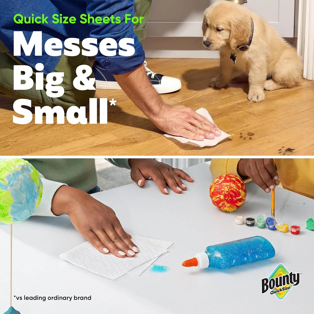 Bounty Quick-Size White Paper Towels